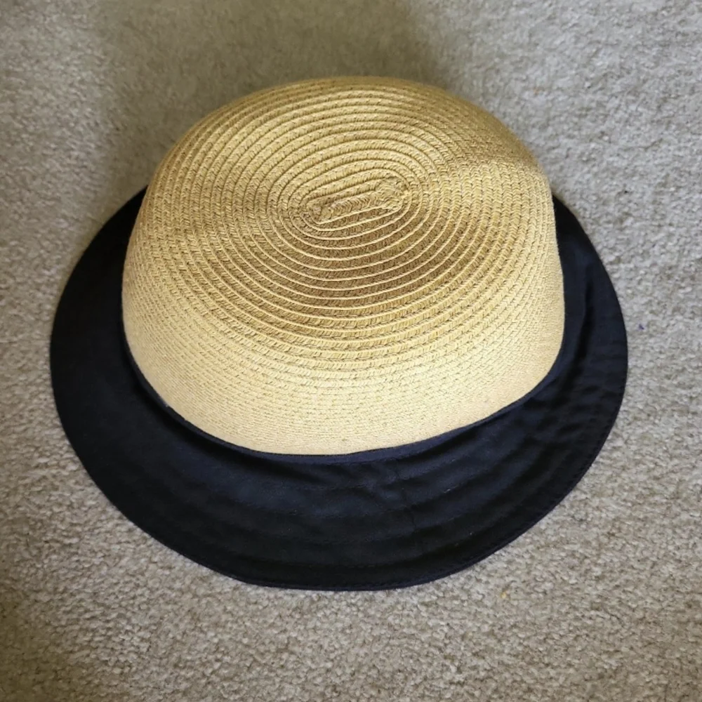 Scala Tan and Black Sun Hat - Picture 4 of 6